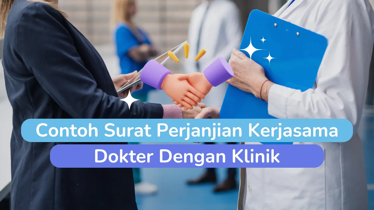 Contoh Surat Perjanjian Kerjasama Dokter Dengan Klinik